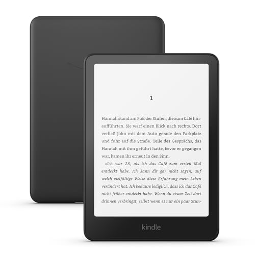 Amazon Kindle Paperwhite (neueste Generation) – Unser schnellster Kindle, mit neuem 7-Zoll-Display und wochenlanger Akkulaufzeit – 16 GB – mit Werbung