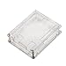 UNO R3 Plus Acrylic Case ATmega328P CH340 - ALLUS U6011 UNO Board with Transparent Acrylic Case and USB Cable Compatible with Arduino UNO R3