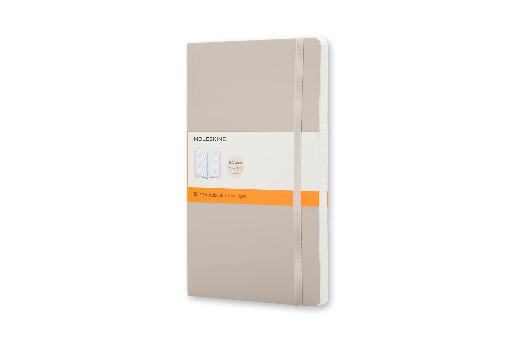 Moleskine Soft Cover Khaki Beige Pocket Ruled Notebook