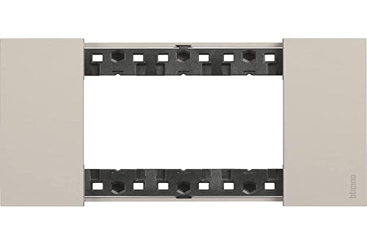 Bticino KA4803KM Living Now Plate 3 Modules Plastic Sand