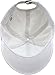 Washed Cotton Baseball Cap (One Size, White)