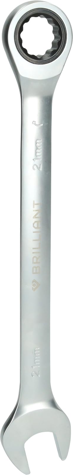 Brilliant Tools BT013921 21 mm Ratchet Ring Spanner