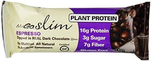 Nugo Slim Gluten Free Espresso, 1.59 Ounce (Pack of 12) by NuGo Nutrition