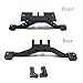 Aluminum Front and Rear 4 Link Mount for 1/10 Axial SCX10 RC Car (Black)