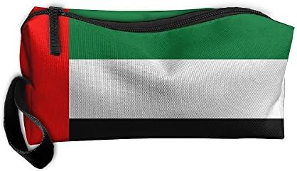 Cosmetic Bag Flag Of The United Arab Emirates Toiletry Bag Portable Makeup Pouch Travel Hanging Organizer Bag Storage Bag