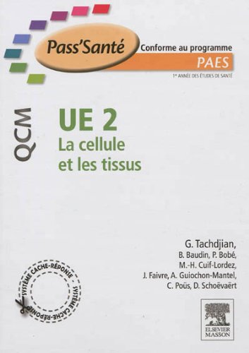 UE 2 La cellule et les tissus