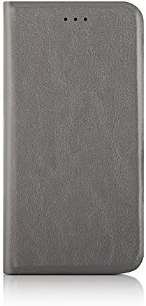 simplism iPhone 7 Case 6S &amp; 6 [FlipNote Pocket] Full Coverage Horizontal Flip Notebook Style w/ Card Pocket 4.7” Screen iPhone7 6S &amp; 6, Magnetic Latch Thin &amp; Convenient - Gray
