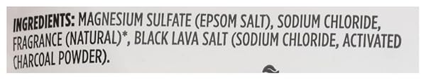 365 BY WHOLE FOODS MARKET, EPSOM SALT MUSCLE SOAK, MADE WITH ACTIVATED CHARCOAL & ESSENTIAL OILS, 48 OUNCE