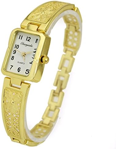 Fashion Women's Elegant Quartz Gold Stainless Bracelet Watches, Classic Style and Modern Design.