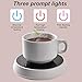 Coffee Mug Warmer,Smart Coffee Warmer,Electric Beverage Warmer,Electric Beverage Warmer with Two Temperature Settings, Office/Home Use Electric Cup Beverage Plate, Water,Milk- Best