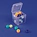 Cottage Mills DotBox Large Box - 12 pcs. Little Storage Boxes for Small Items Like Beads and Parts. Boxes Fit Inside DotBox Carrying Cases Sold Separately. 3 Packages of 4.