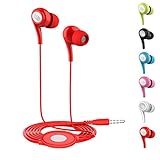 AutumnFall Universal 3.5mm In-Ear Stereo Earbuds Earphone with Mic for Cell Phone