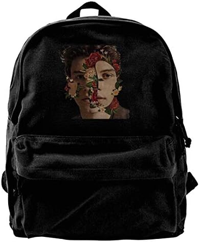 Fretlo Shawn-Mendes-Lovely Backpack Unisex Classic School Bookbags Travel Bag 14Inch Laptop Bag Purse