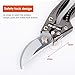 Tesinll Pruning Shears 3 Cutting Edge Fit for Garden Pruning Gardening Shears Clippers for Plants and Flowers Black Garden Scissorsthumb 3