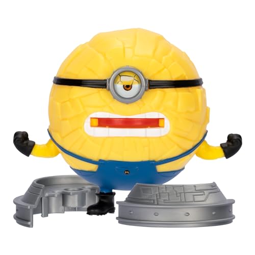 Minions Despicable Me 4 - Mega Transformation Chamber | Transform AVL Jerry Into Mega Jerry | Chamber Opens Out to Transform Into an AVL Training Center Playset | with Lights & Sounds