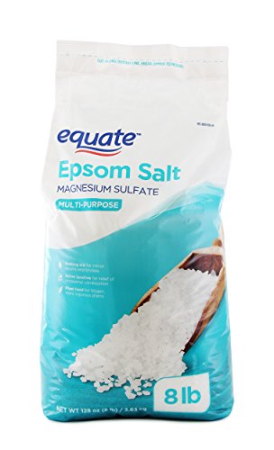 Epsom Salt 8 lbs. Magnesium Sulfate USP Multi-Purpose – Resealable bag
