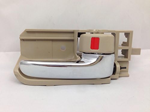 United Auto Supplies UAS-6532 Interior Inside Door Handle Right Chrome Lever/Beige Housing