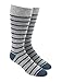 The Tie Bar Trad Stripe Men's Cotton Blend Dress Socks