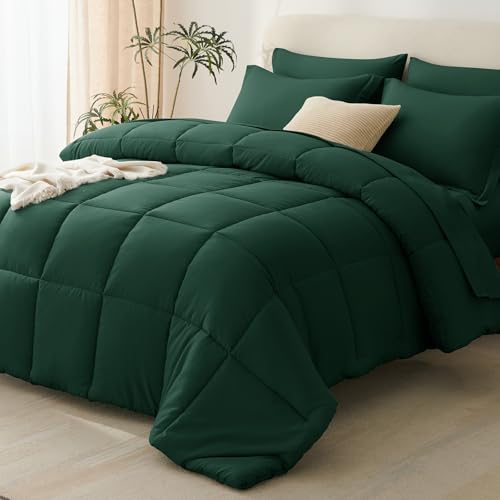 CozyLux Queen 7-Piece Comforter Set