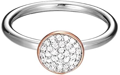 Esprit Damen-Ring 925 Sterling Silber Zirkonia charming grace weiß