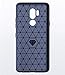 LG G7 ThinQ Case, LG G7 Case, Asmart Resilient Shock Absorption LG G7 ThinQ Case Slim Carbon Fiber Bumper Cover Flexible TPU Protective Phone Case for LG G7 ThinQ (Blue)
