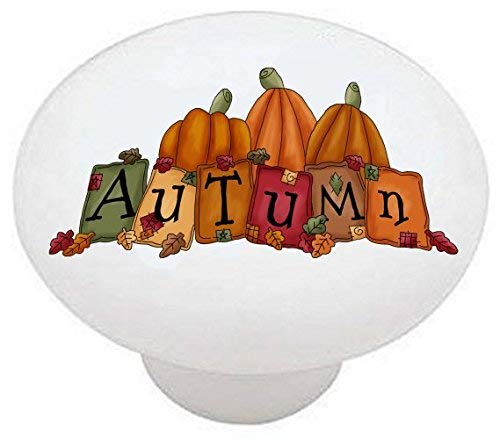 Amazon Com Autumn Word Art Pumpkins Leaves Beary Scarecrows