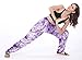 CandyHusky Women Elastic Waist Loose Fit Tie Dye Baggy Hippie Casual Yoga Pants (Purple)