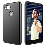 Case for Google Pixel 3 XL,Digital Hutty Dual Layer Shockproof Heavy Duty Protective Cover for Google Pixel 3 XL Black