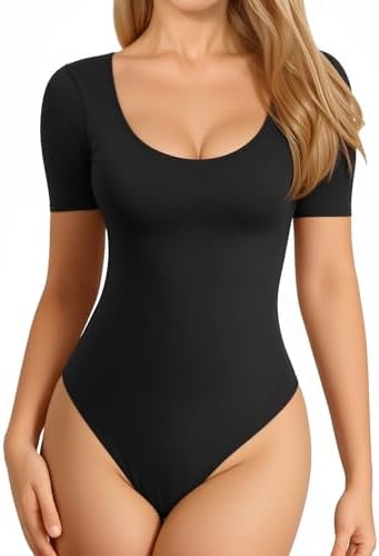Amazon.com: BFONS Sheer Mesh Top See Through Leotard Jumpsuit