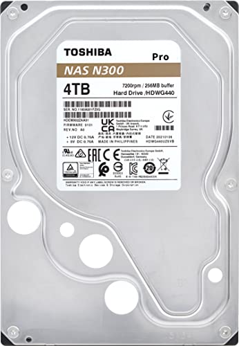 Toshiba N300 4TB NAS Internal Hard Drive Saudi Arabia