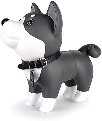 Stylebeauty Cute Dog Piggy Bank, Coin Bank, Husky, Perfect Gift for everyone