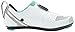 Louis Garneau - Women's Tri X-Speed 3 Triathlon Bike Shoes, White/Mojito, US (9), EU (40)