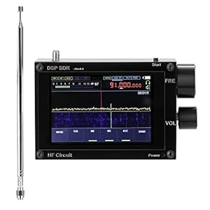 50kHz-200MHz, 400MHz-2GHz 3,5-inch touchscreen IPS-scherm SDR-ontvanger HAM-Software gedefinieerde radio’s Malachite DSP…