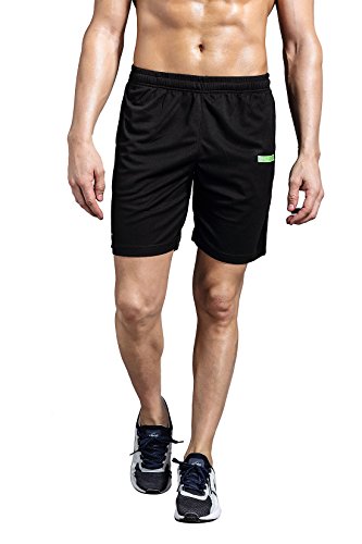 image for Zengvee Men's Workout Jersey Shorts Mesh Quick Dry Gym for Training Ru