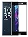 Sony Xperia X Compact Screen Protector, TopAce Premium Quality Tempered Glass 0.3mm [3D Curve Fit] Full Cover Screen Protector for Sony Xperia X Compact (Black)