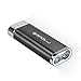 Oripow 6400mAh Power Bank with LED Flashlight and LG Battery Cells - Black
