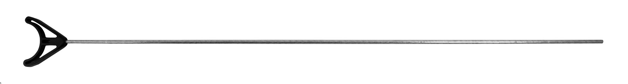 Dinsmores Economy Steel and Plastic U Complete Rod Rest - Silver, 30 Inch