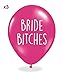 Abusive Bachelorette Pink Party Balloons - Pack Of 12 Funny Rude Balloons …