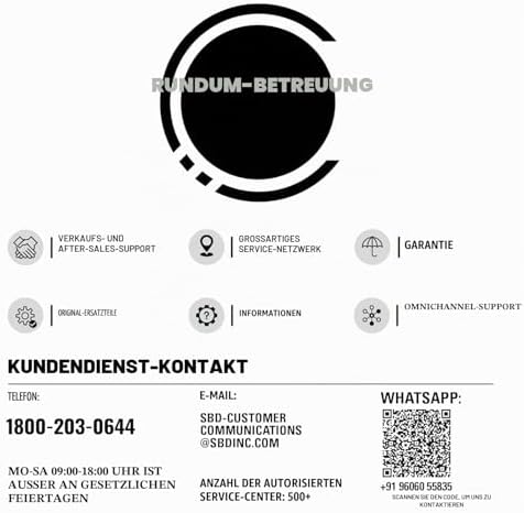 2.000W Heissluftgerät KX2200K (mit 2-stufigem Sicherheitsschalter, stufenlose Temperatureinstellung, Abschaltautomatik, inkl. 8-teiliges Zubehör)