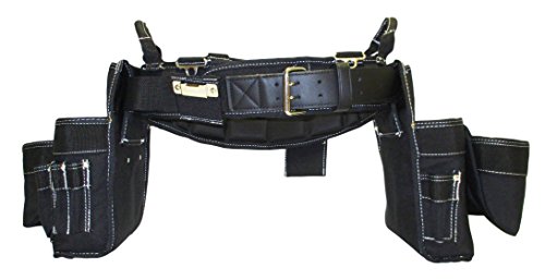 TradeGear SMALL 26-30" Carpenter’s Combo Belt & Bag – Strong & Durable Carpenter Tool Belt Designed for Optimum Comfort – Sufficient Carry Space for All Your Carpenter Tools – Partnered w/ GatorBack - Thumbnail 6