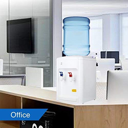 KUPPET 35 Gallon Countertop Water Cooler DispenserHot & Cold Water