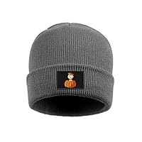 MMDEA Unisex Winter Hat Charlie Brown Yellow Zigzag Patterned Shirt Warm Woolen Sport Skull Cap