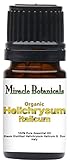 Miracle Botanicals Organic Italian Helichrysum Essential Oil - 100% Pure Helichrysum Italicum - Therapeutic Grade - 5ml