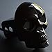 Skull Hitch Cover Black 6529 LED Tow Hitch Light Cover Fits 2