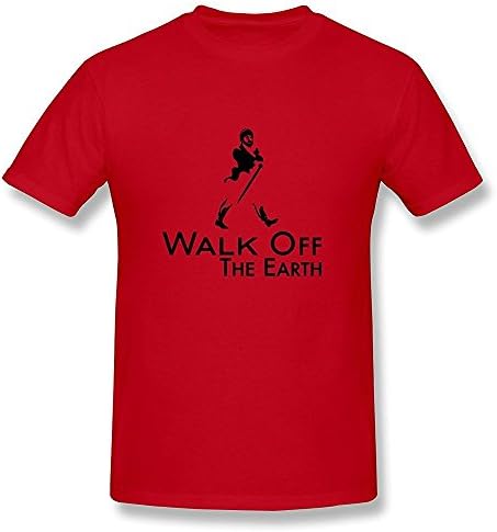 Organic Cotton O Neck Vintage Walk Men T Shirt