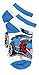 Hot Wheels Boys 6 pack Socks (6-8 (Shoe: 10.5-4), Hot Wheels Multi)