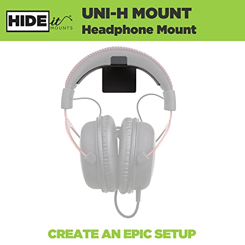 HIDEit Mounts UniH Universal Headset Wall Mount American Company