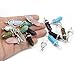 Wholesale 18 PCS Assorted Genuine Natural Quartz Stone Healing Point Reiki Chakra Pendants Bulk for Jewelry Making