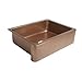 Sinkology SK302-30AC Courbet Farmhouse Apron Front Handmade Single Bowl Kitchen Sink, 30