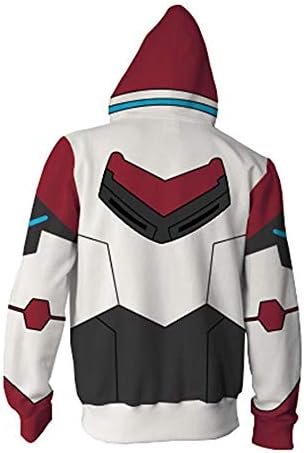 DTYTX 3D HD Unisex Hoodies Print Sweatshirt Coat Tops Pullover Cosplay Long Sleeve Sportswear Voltron Zipper